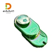 DOHOHPH Football Fidget Slider Keychain, Anti-Anxiety Rotating EDC Push Card Fidget Toy,  Stress Rel