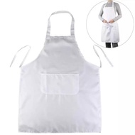 New White Kitchen Apron Cooking Apron