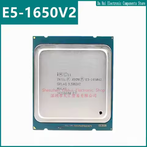Xeon E5 1650 V2 3.5GHz 6 Core 12Mb Socket 2011 CPU E5-1650V2