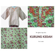 Baju kurung kedah baju opah klasik saiz  XS, S, M