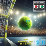 Jaring Gol Bola Baling GTO Top Quality Pair of Handball Goalpost Nets. GT20, GT25, GT30, GT40 & GT50