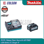 COLSON MAKITA 40V Makpac Power Source Kit 40V PSKG0 4.0Ah X1 Battery , Charger x1/MKP1G002 4.0 Ah x2
