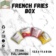 PAPER BOX FRENCH FRIES MEDIUM FRENCH FRIES Wrapping PAPER