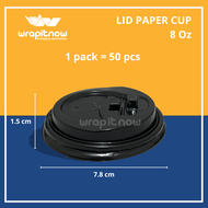 (Isi 50 Pcs) Papercup 8oz 9oz 12oz 16oz 22oz Paper cup coffee papercup panas dingin paper cup teh