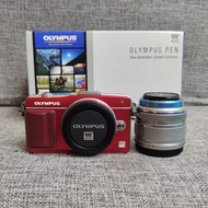 Olympus E-PM2 Kit 14-42mm II R MSC Kamera Mirrorless Olympus E PM2