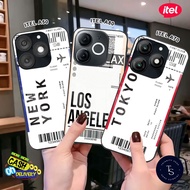 Softcase Glass For ITEL A50, A70 & A80 - Case Handphone ITEL A50, A70 & A80 [T62].