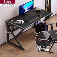 Meja Komputer Meja Gaming Meja kantor Meja Belajar Meja Komputer Shaped Serat Karbon 160CM