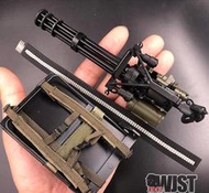 【現貨B-003】1/6 加特林機槍+背箱 ZY M134 T800火神炮 ZY8019 (我是塑膠模型)