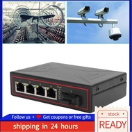 newlanrode Yunseity Industrial Ethernet Switch  4 Port 10 100M Gigabit SFP Optical with Auto Negotia