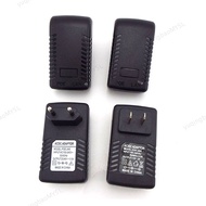 Injector Adapter AC 220V DC 12V 2A 48V 0.5A 15V 24V 24W POE Power Supply Plug Over Ethernet for CCTV