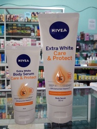 Nivea Body Serum Extra White Care & Protect SPF 15 / NIVEA Extra White Care & Protect Serum 180 ml /