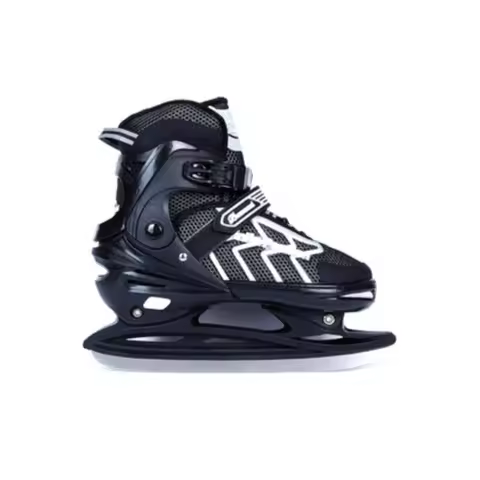 Ice Skating Shoes Retractable Opening Hockey Knife Shoes Adult Skating Shoes Fleece-Lined Warm Rolle