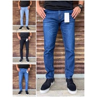 🌜[𝐑𝐞𝐚𝐝𝐲 𝐒𝐭𝐨𝐜𝐤] Men's long jeans pant streachble🌤Seluar jeans lelaki panjang kain memeri 11