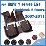 RHD Car Floor Mats For BMW 1 Series E81 116i 116d 118i 118d 120i 120d 123d 130i 135i Hatchback 2007 