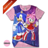 ADULT Amy Rose Sonic T-Shirt, Trendy Girls' Clothes and REG-306
