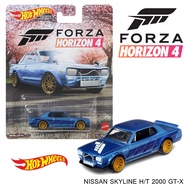 astoreshop21 โมเดลรถเหล็ก HOT WHEELS รุ่น NISSAN SKYLINE HT 2000 GTX FORZA HORIZON 4 ล้อยาง แพ็คพรีเ