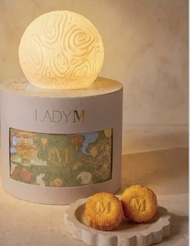 現貨一盒 正品 Lady M 兩件裝月餅 2026年 星夜環境投影禮盒