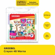 CRAYON CRAYON | CRAYON | GREEBEL OIL PASTEL CONTENTS 48 COLORS Crayon Oil Pastel
