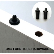 PVC Door Spring Pivot Hinge Black (8MM X 20MM) / (8MM X 30MM) / (8MM X 20MM NO SPRING)