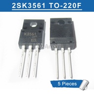 5ชิ้น2SK3561 K3561ของแท้ TO-220F N-Channel 8A/500V MOSFET ทรานซิสเตอร์แบบใหม่
