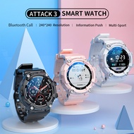 LOKMAT ATTACK3 ผลิตภัณฑ์ใหม่ นาฬิกาอัจฉริยะ บลูทูธ โทร กีฬา สร้อยข้อมือสมาร์ท สมาร์ทนาฬิกาบลูทูธ โทรศัพท์ 14 Huawei vivo Samsung oppo Xiaomi สมาร์ทวอทช์ Bluetooth สากล ATTACK3 New Smartwatch Bluetooth Talk Sports Smart Band Smart Bluetooth Watch Phone 14 Huawei Vivo Samsung Oppo Xiaomi Universal Bluetooth Smartwatch Black