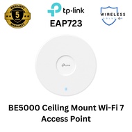 SG LOCAL TP-Link EAP723 BE5000 Ceiling Mount Wi-Fi 7 Access Point