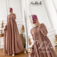 gamis Cika crinkle uragiri // gamis Cika cringkle // Gamis Crinkle Rubiah Uragiri Timbul Premium Leb