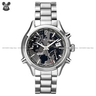 TIMEX T2N944 Men's Analog Watch Intelligent Quartz World Time Traveller 43mm SS Bracelet Black *Orig