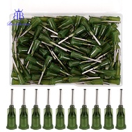 1set 120pcs Plastic Fluid Precision Blunt Needle Dispense Tips Dark Gray Lumen: 1.5mm 30x7.5mm Exter
