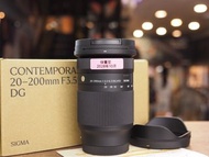 [ SONY E 用 ] Sigma 20-200mm f3.5-6.3 DG Contemporary for Sony E Mount 香港行貨 保用至2028年10月 20 200