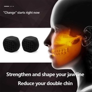 Silicone Jaw Trainer Mastic Ball Jaw Exercise Tool 2 PCS - LV-27