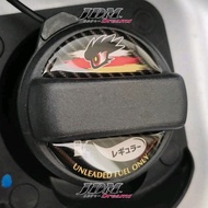 JDM Fuel Cap Deco Sticker for Honda Jazz Fit City Grace Hatchback HRV Mugen Commander Eye Mugen Powe