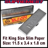 Raw Classic Organic Metal Paper Case Tin