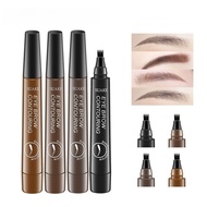 4 Points Eyebrow Pencil 4 Tip Liquid Brow Tattoo Pen Makeup Pen Waterproof Cosmetic EyeBrow Liner