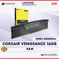 CORSAIR VENGEANCE 16GB 6000MHz DDR5 RAM (LIFETIME WARRANTY)