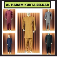 🐁Kurta  seluar Labuh LELAKI MURAH(AL HARAM ) Sufi 💧 Haji 💧 Karkon Kain PAKISTAN Cotton RAYA