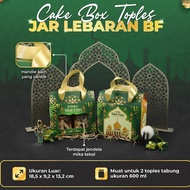 CBX Jar BF Season Eid Box 18.5x9.2x13.2cm fits 2 Jars 600ml Dry Cake Box Eid al-Fitr [1 sheet]