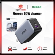 UGREEN NEXODE 65W 3 Ports GaN 2C1A / NEXODE 100W 4 Ports GaN 3C1A Fast Charger for Apple iPhone Samsung Huawei Xiaomi fast charging