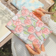 sampul buku tulis balut buku [Qian Li] Penutup buku kain buatan tangan, kain buku nota, penutup buku