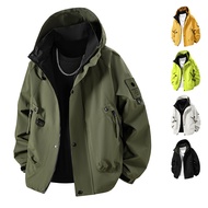 Men's Single Top Jacket 2025 Spring and Autumn Outdoor Windproof Waterproof Hiking Jacket Cy Ralph L
