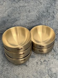 德國 Fissler 菲仕樂 304不鏽鋼雙層防燙碗 5件裝
