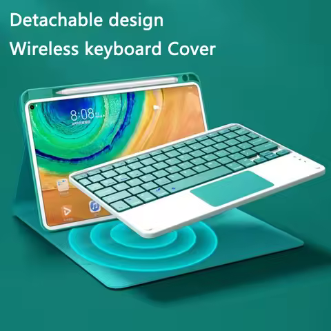 Fabric Cover for OnePlus Pad Case OPPO Pad 2 11.61'' 2023 Keyboard Funda for Oneplus Pad Case Keyboa