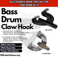 Chrome Bass Drum Claw Hook - BDC-4 / BDC4