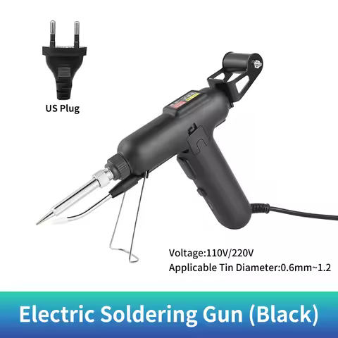 High-efficient 80W Electric Sodering Iron 220V/110V Handheld Solder Welding Machine Heating Repair T