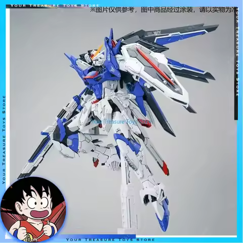 NEW SHENMA Model MG 1/100 Blue Knight Rising Freedom Assembly Model Kit Anime Action Fiugres Plastic