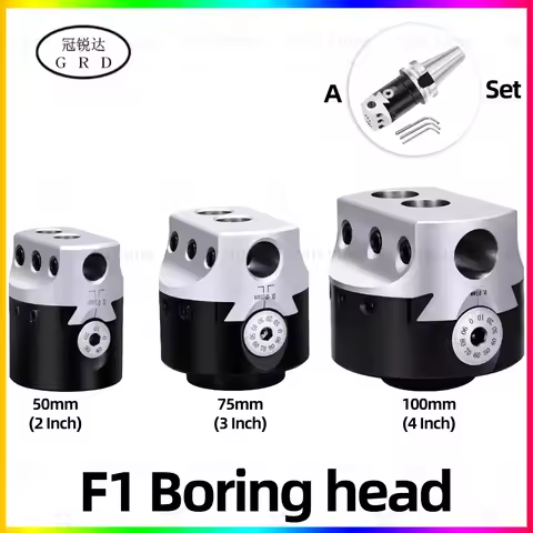 GRD GDR F1 Boring head 50mm 75mm 100mm MT2 MT3 MT4 C20 C25 R8 BT30 BT40 BT50 NT30 NT40 SK40 F1 Borin