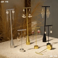 Jewelry Earrings Simple Earring Rack Storage Metal Vertical Shooting Display Rack Ornaments Display 