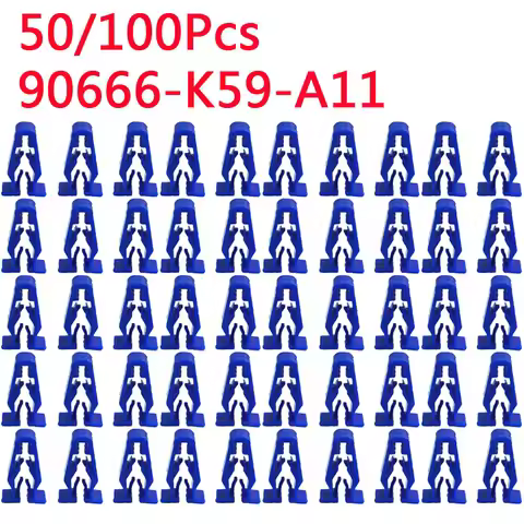 50/100Pcs Car Guard Panel Side Lock Snap Clips For Honda Grom MSX 125 PCX160 LEAD125 Headlamp Housin