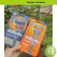 Gillette Fusion proglide 5+1 5-blade razor / Gillette razor