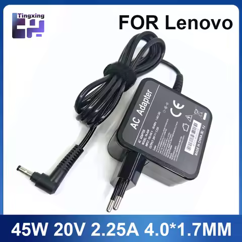 45W 20V 2.25A 4.0*1.7MM Laptop Adapter Charger For Lenovo YOGA 310 510 520 710 MIIX5 7000 Air 12 13 